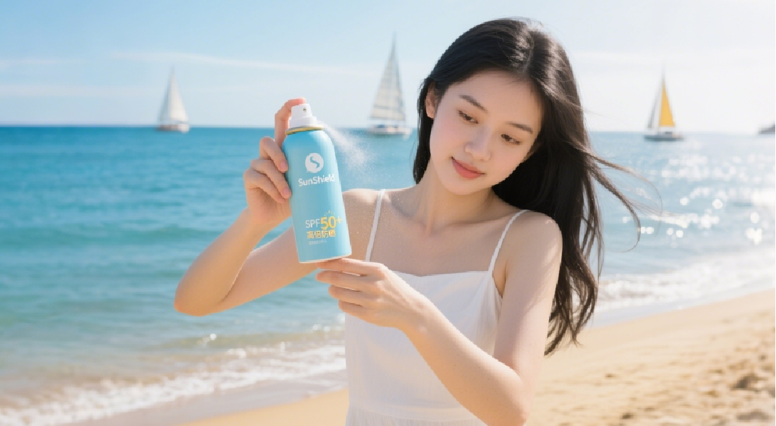 安全使用防晒“喷雾”化妆品